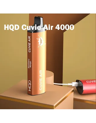 HQD Cuvie Air 4000 Puffs Rechargeable Vape Device Kit (Free Shipping)