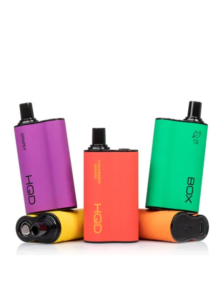 HQD CUVIE BOX 5500 Puffs Vape Pen Pod Device (Free Shipping)