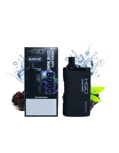 HQD Cuvie Mars Pod 8000 Puffs 18ml Vape Pen Device Kit (Free Shipping)