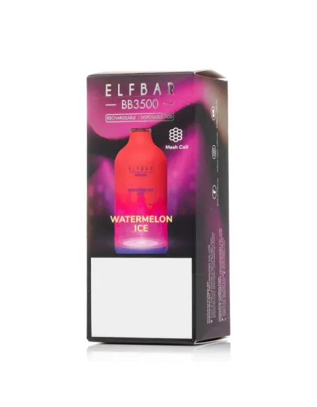 Original Elf Bar BB3500 Puffs Rechargeable Vape Device (Free Shipping)