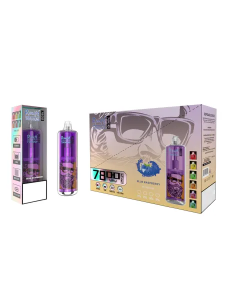 Original RandM Tornado 7800 Puffs Large Capacity 15ml Vape Kit (Free Shipping)