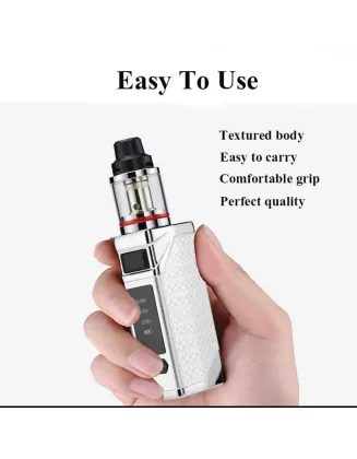 Original 80w Box Mod Vape Kit 2200mah Build-In Battery With 0.3Ohm 2.8Ml Tank Huge Vaporizer Vape Hookah