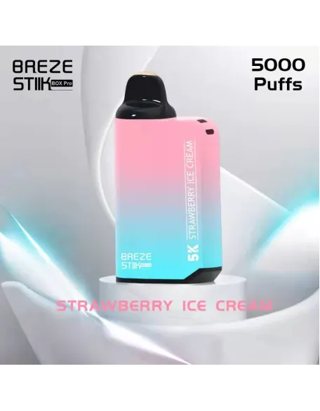 Original Breze Stink Box Pro 5000 puffs 950mAh 12ml Large Capacity Vape Kit Device (Free Shipping)