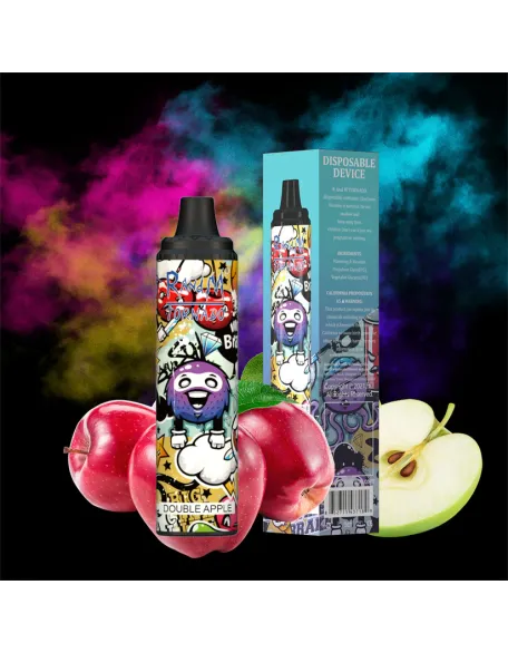 Original RandM Tornado 6000 Puffs Vape Kit Airflow Control 12ml Device (Free Shipping)