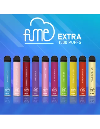 Fume Extra 1500 Puffs 6ml 850mAh Vape Pen Device Kit (Free Shipping)