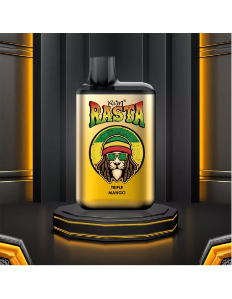 Original R&M RASTA 5500 Puffs Rechargeable Vape Kit Pod Device (Free Shipping)